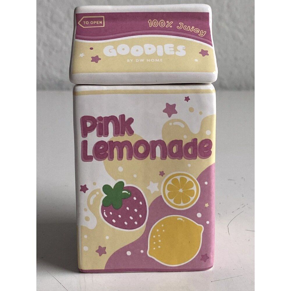 DW Home Goodies Pink Lemonade‎ Scented Candle 6.4 Oz Juice Box NEW